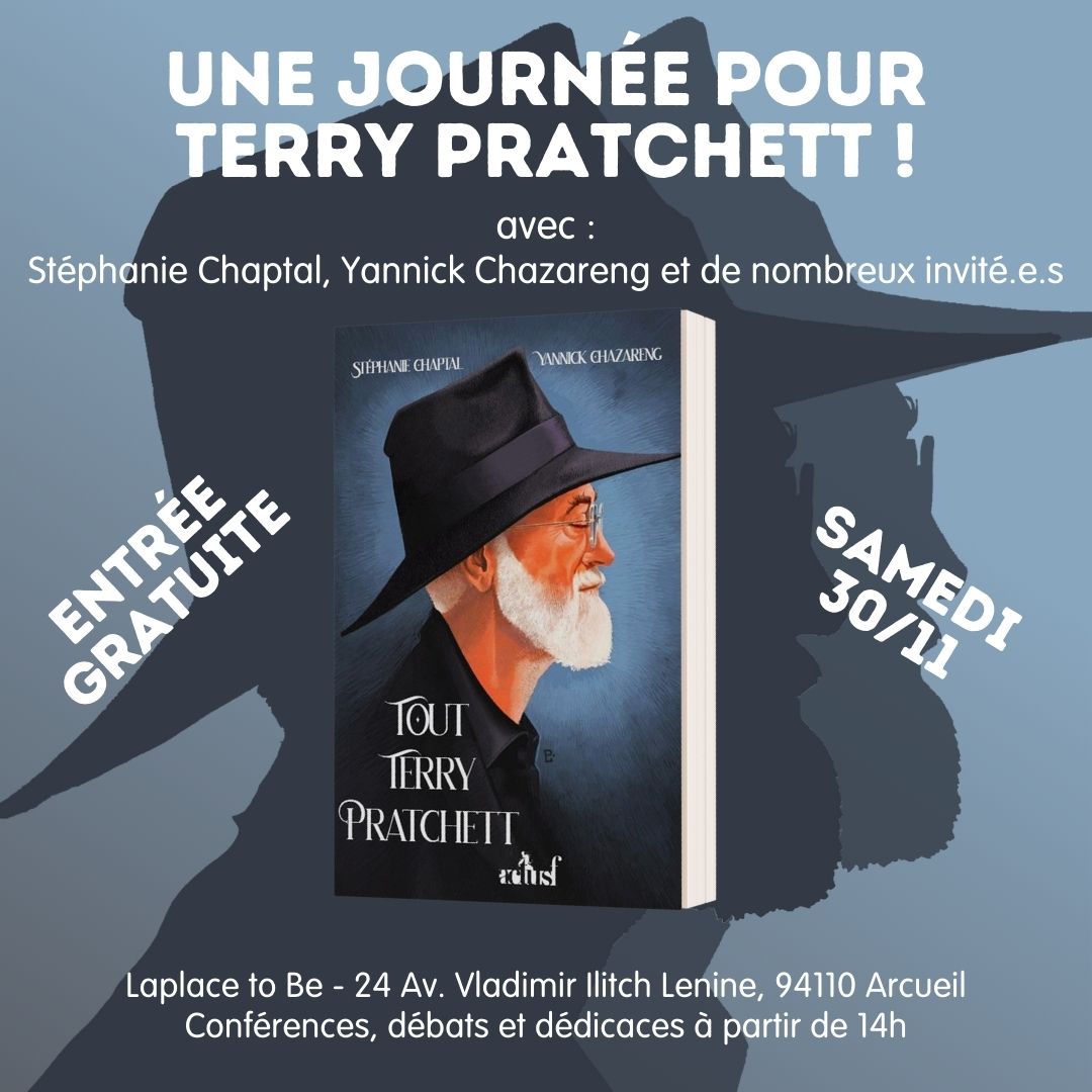 Le programme de la journée Pratchett du 30 novembre !